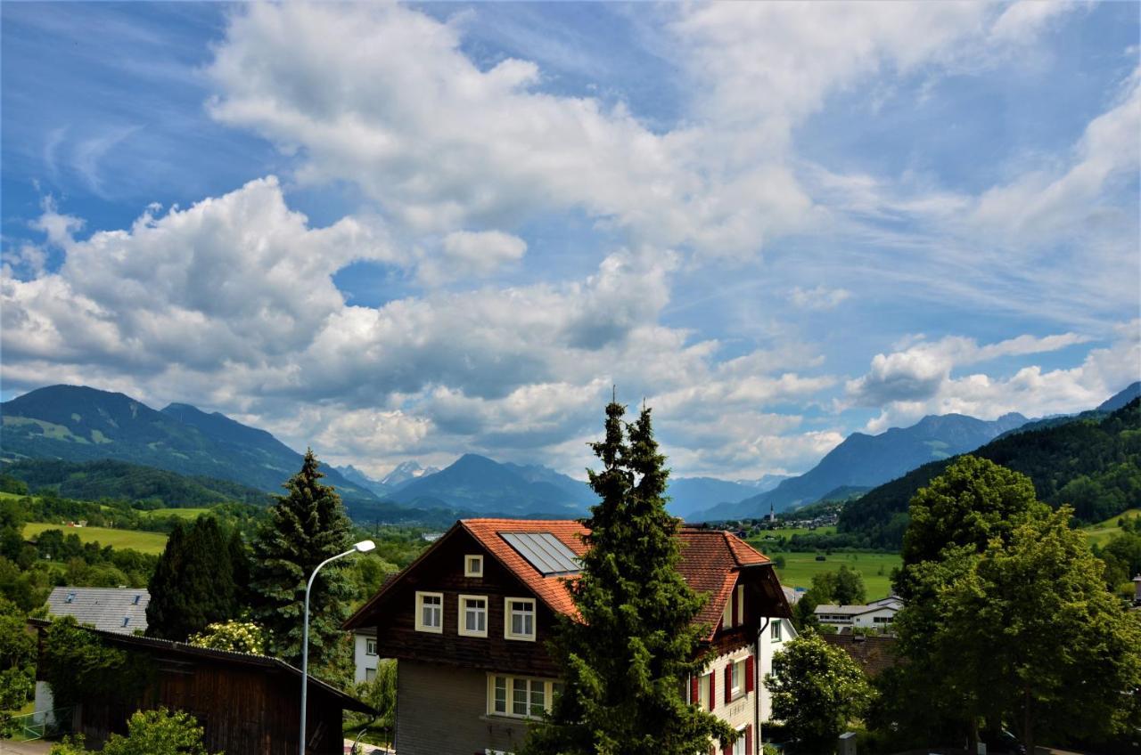 Ferienwohnung Walgaublick Frastanz ภายนอก รูปภาพ